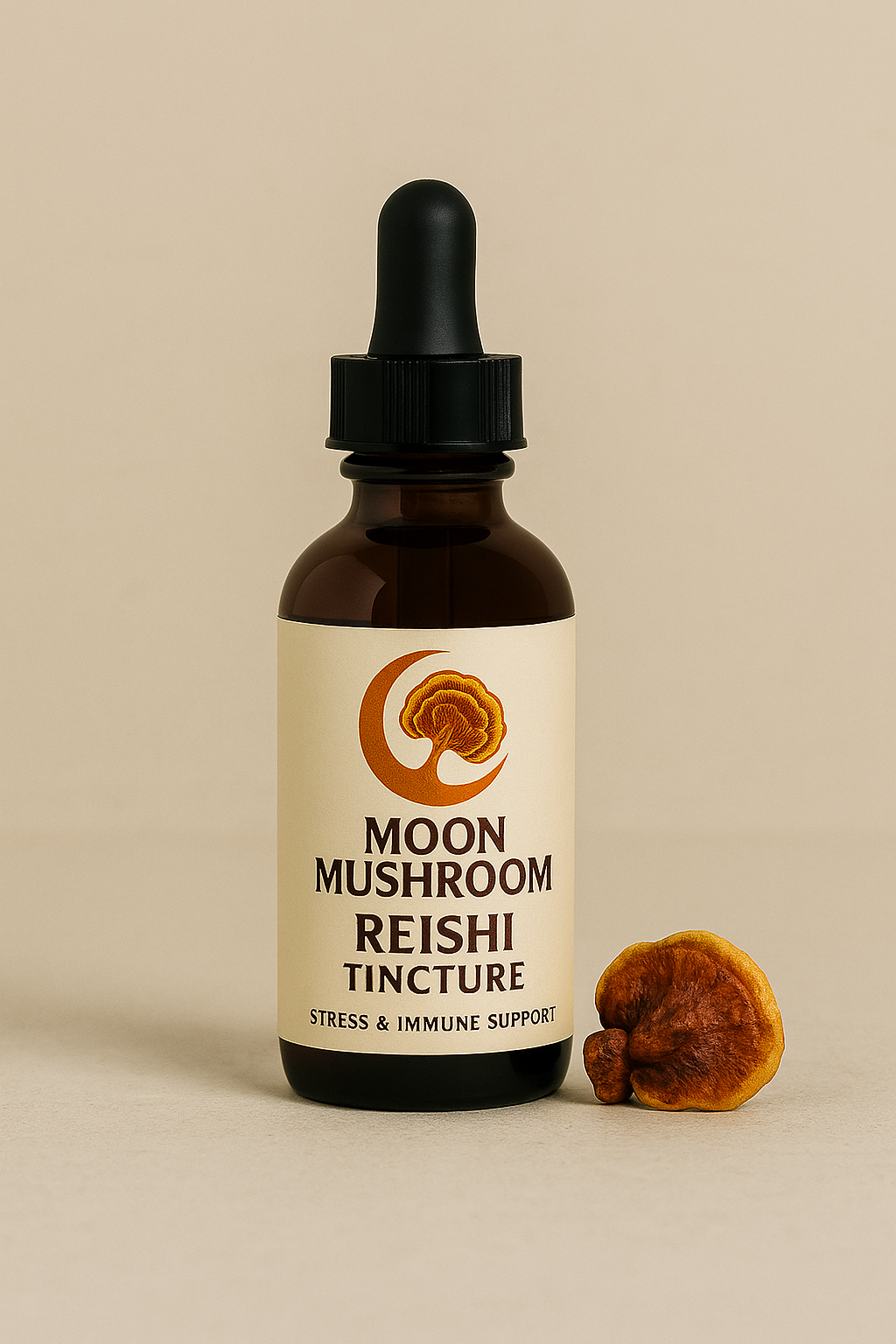 Reishi Mushroom Tincture – Stress Relief & Immune Support | 100% Pure Extract